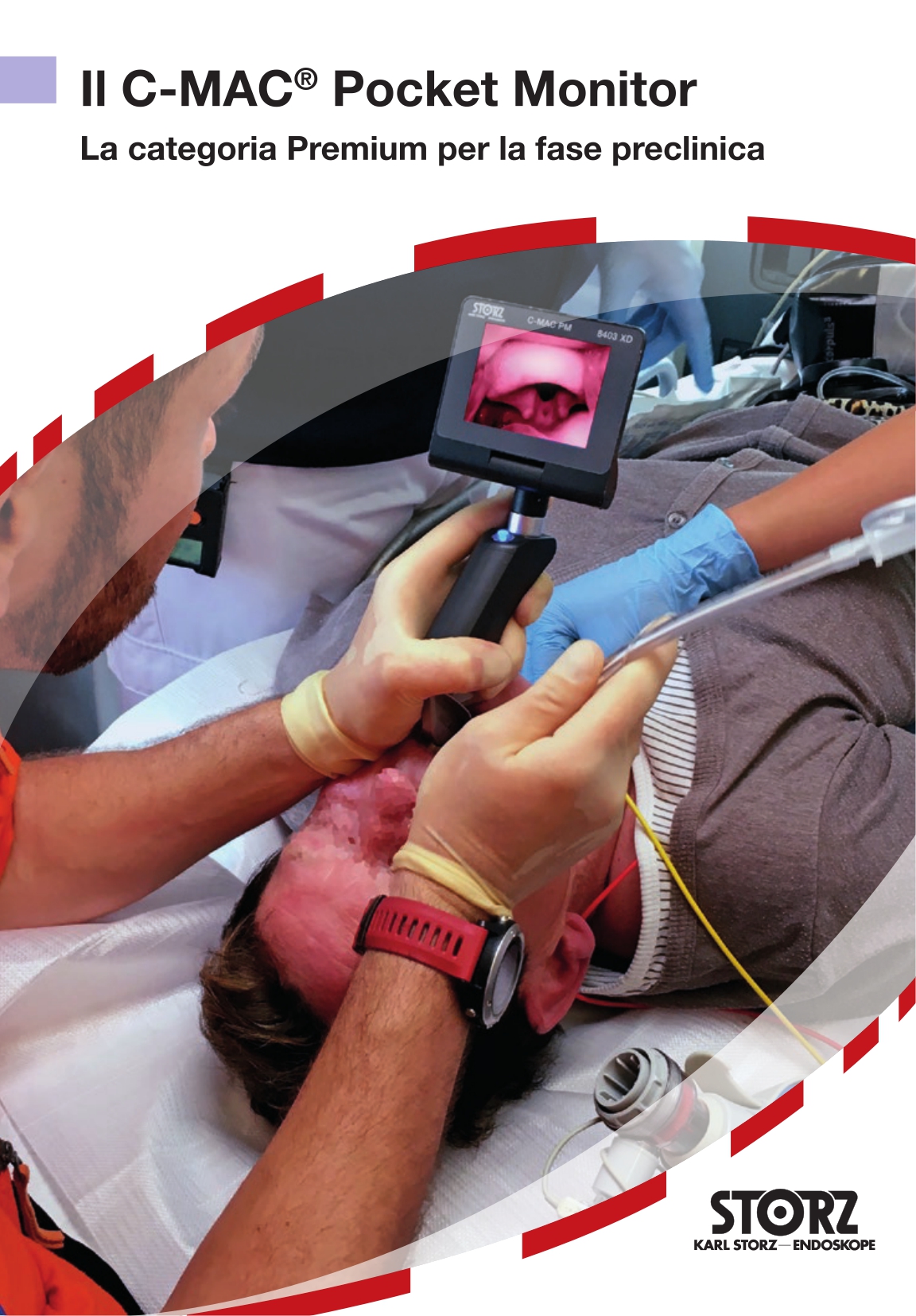 Anestesia e medicina d'emergenza - Il C-MAC® Pocket Monitor – La categoria Premium per la fase preclinica