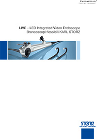 Chirurgia toracica - LIVE - LED Integrated Video Endoscope Broncoscopi flessibili KARL STORZ